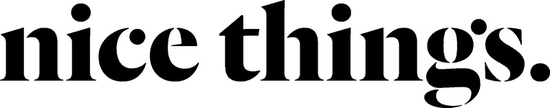 nice things. logo